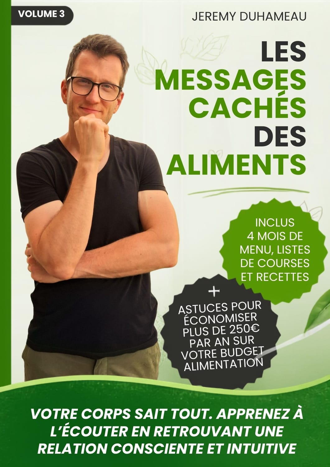 Couverture du livre "Les messages cachés des aliments" de Naturelavie
