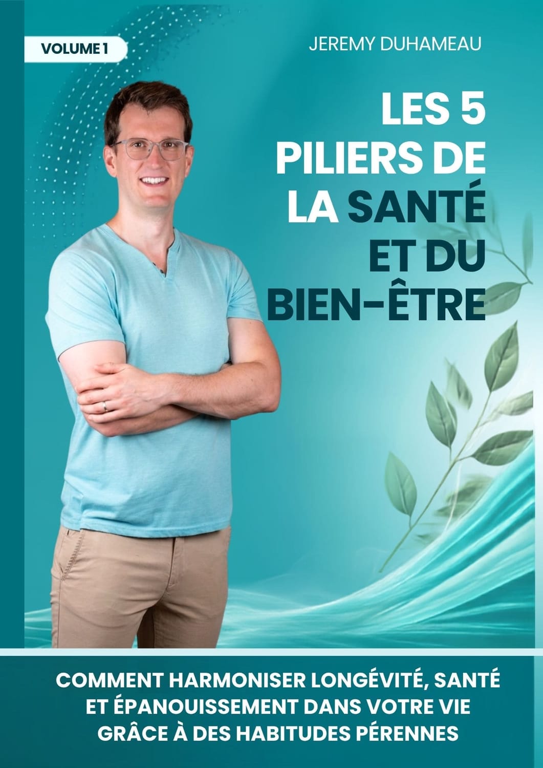 Couverture du livre "Les 5 piliers de la santé et du bien-être" de Naturelavie