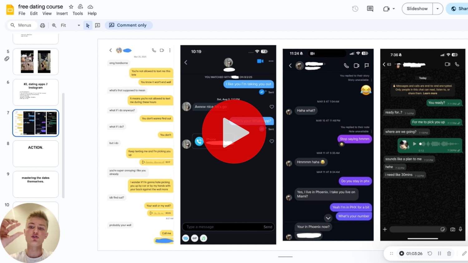 Free Dating Course Steph Speaks