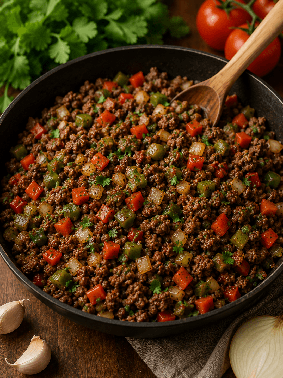 Carne Molida Salteada