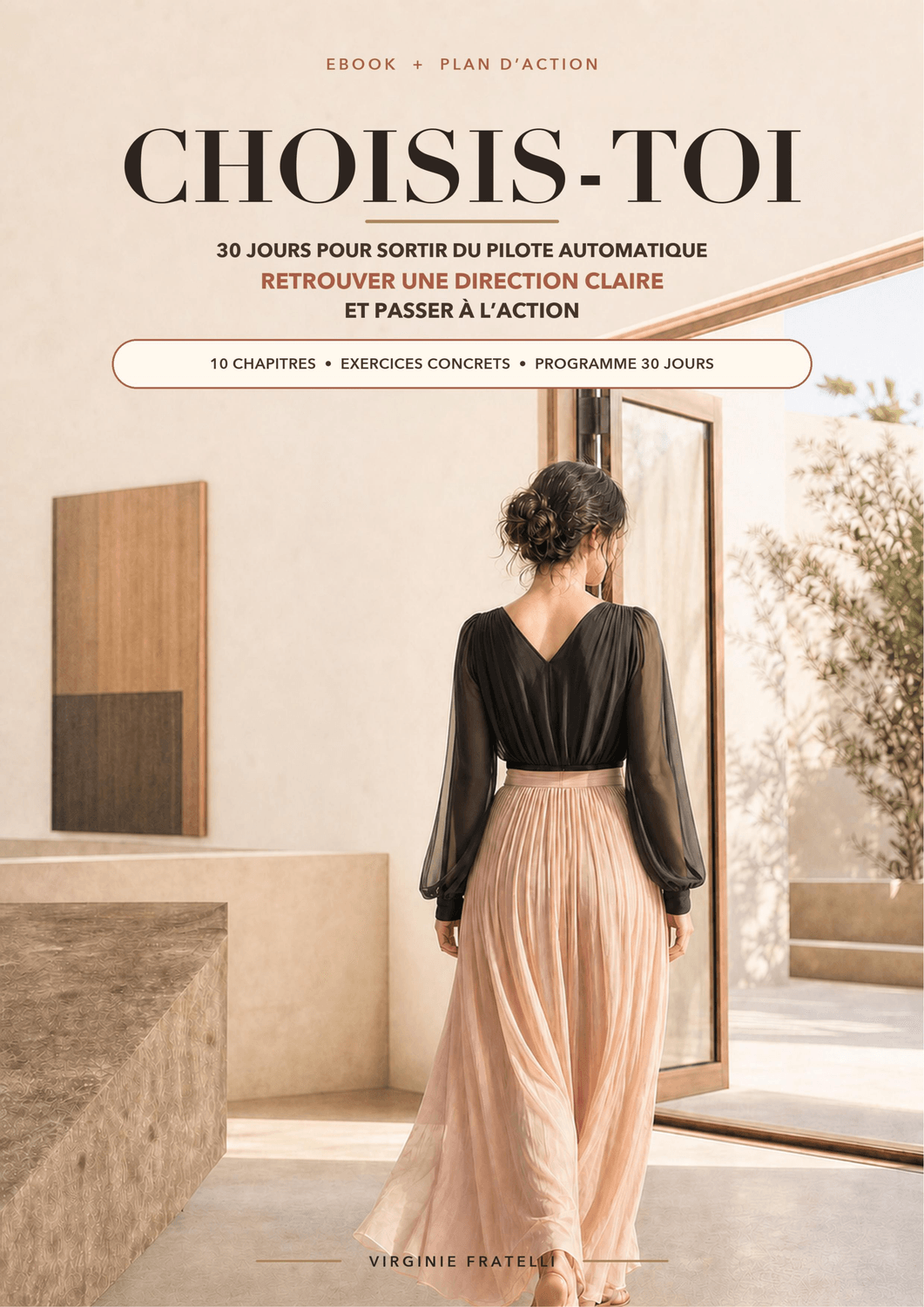 Couverture de l’ebook Choisis-toi, le guide pour arrêter de subir et avancer enfin, par Virginie Fratelli