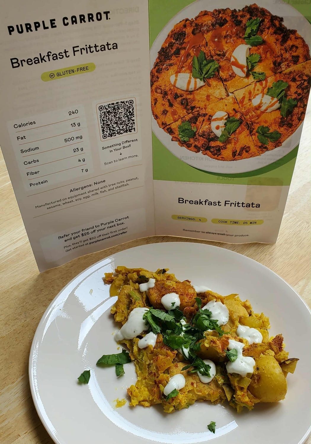 Breakfast Frittata - Healthy and Delicious Vegan Meal 