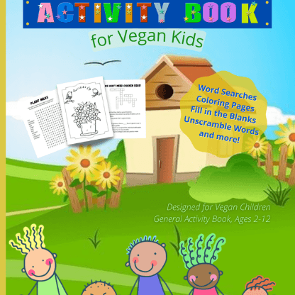 Activity Book for Vegan Kids Vol 1