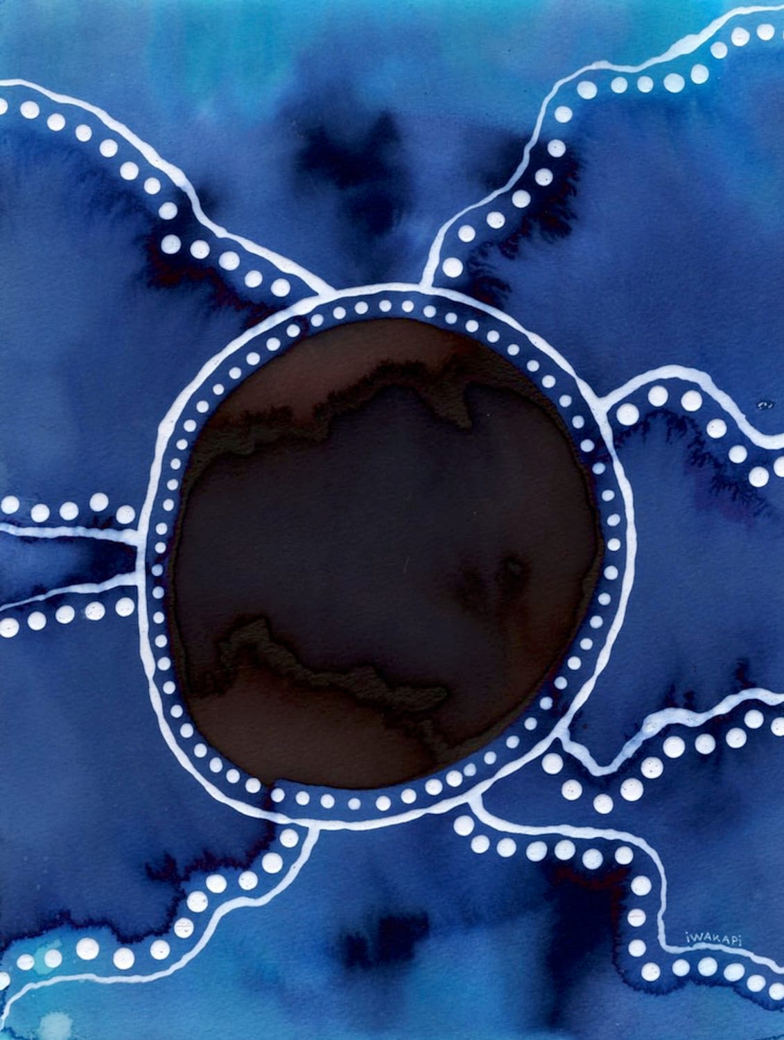 Out of the Depths | Artwork 1 - The Depths | Nancy Iwakapi 2022