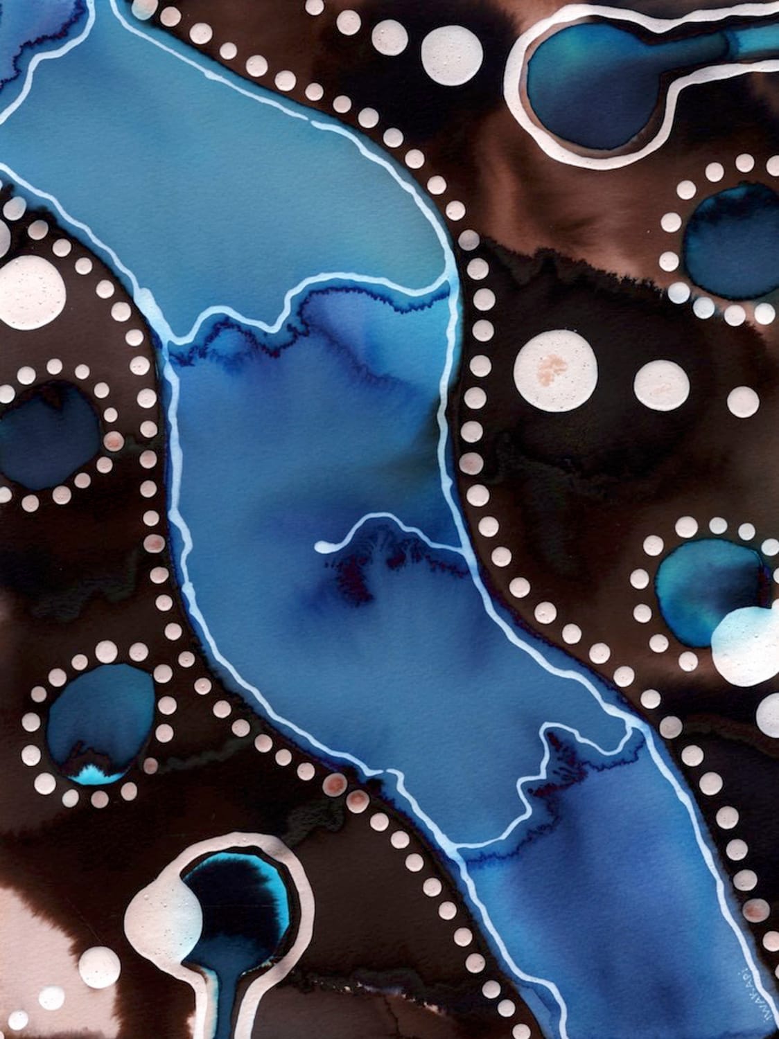 Out of the Depths | Artwork 2 - The Journey by Nancy Iwakapi