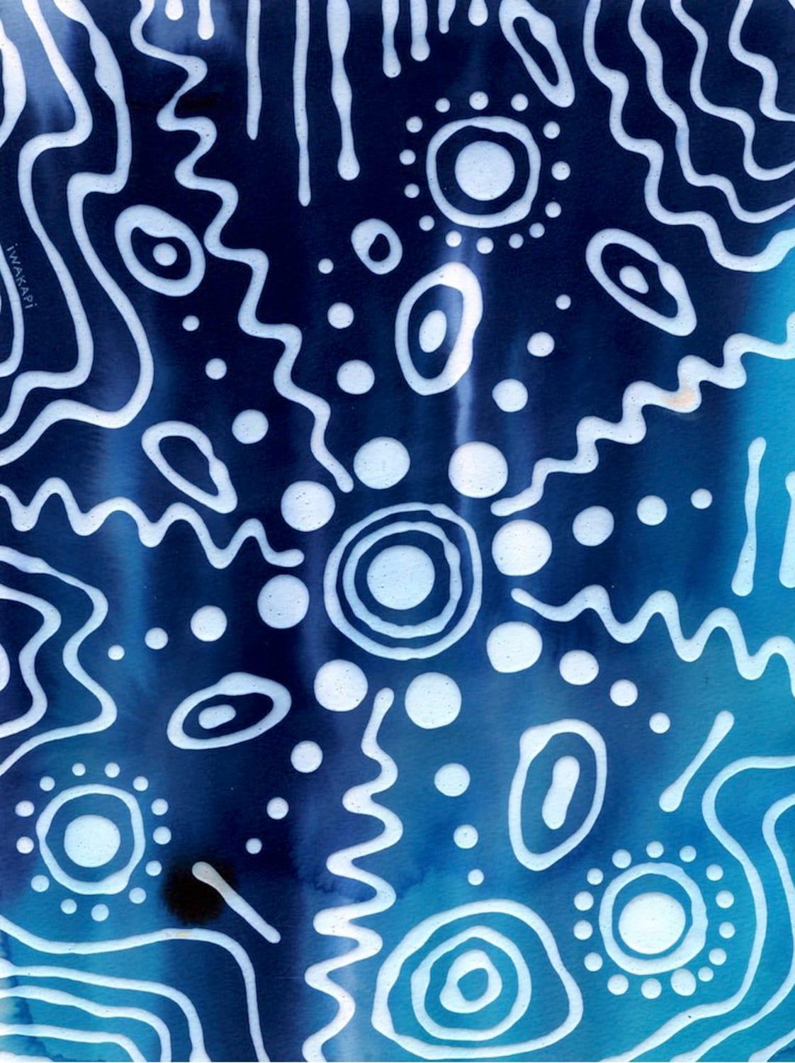 Out of the Depths | Artwork 3 - The Light by Nancy Iwakapi