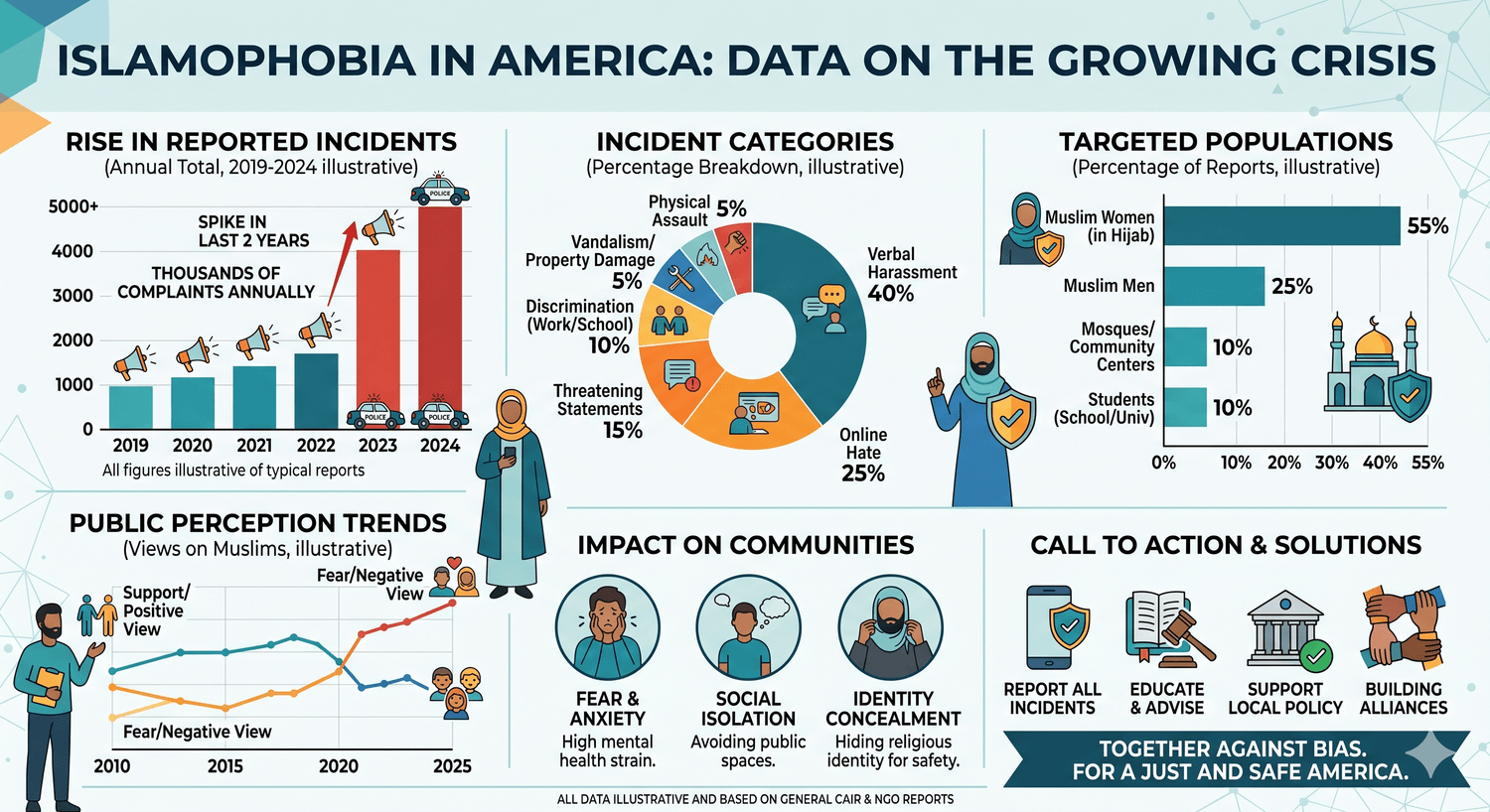 Islamophobia in America diagram