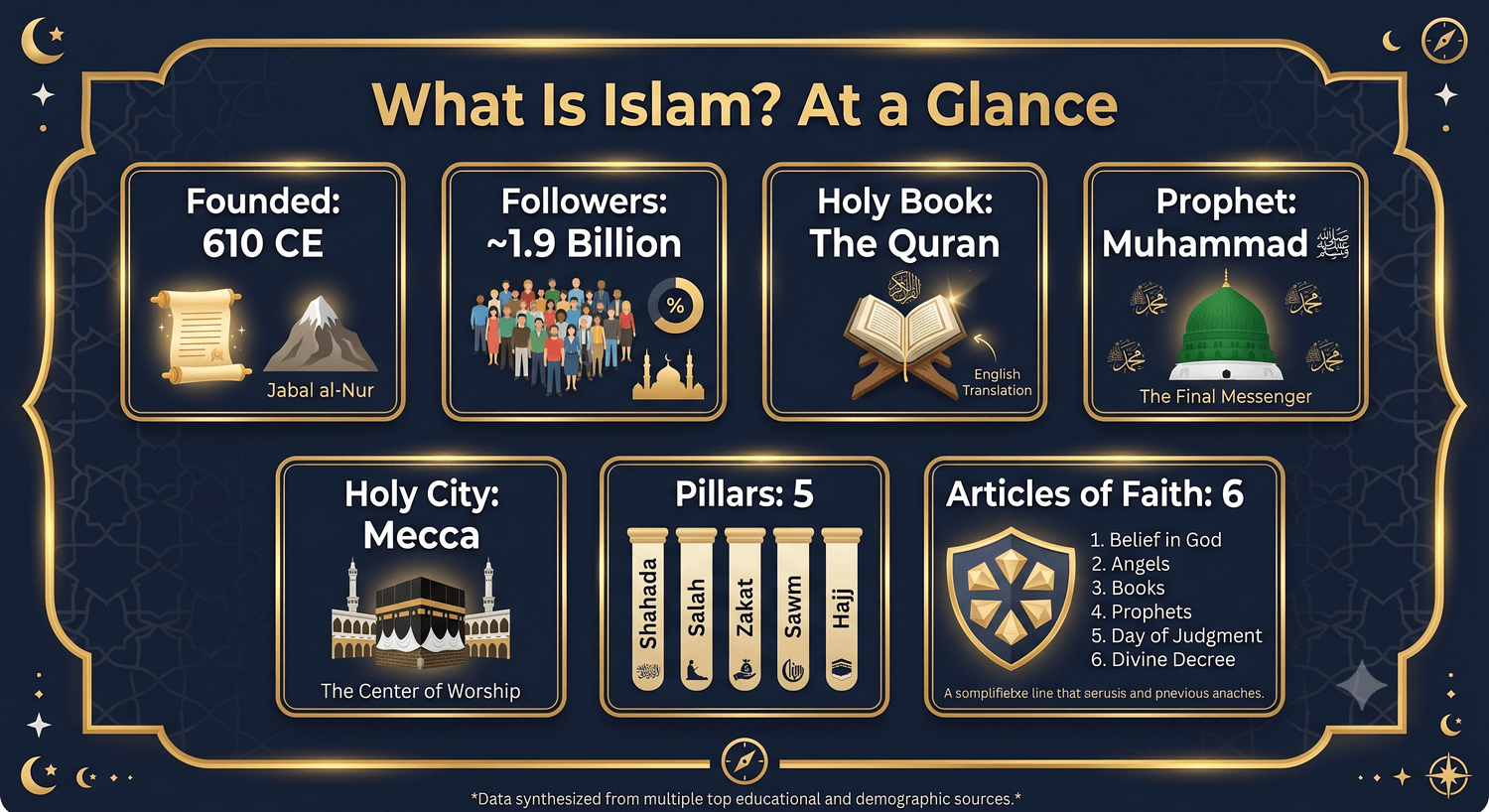 What Is Islam chart