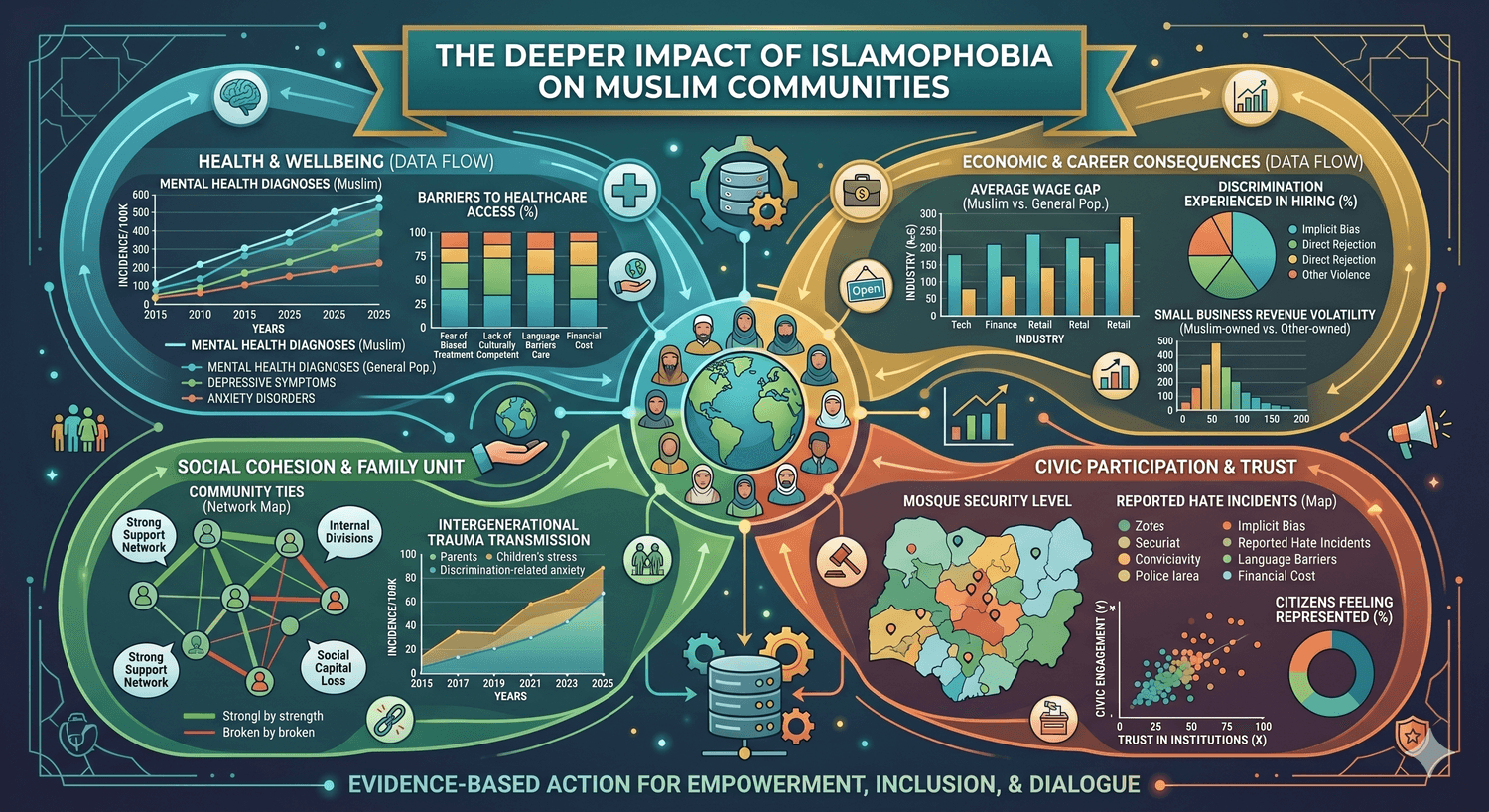Impact of Islamophobia chart