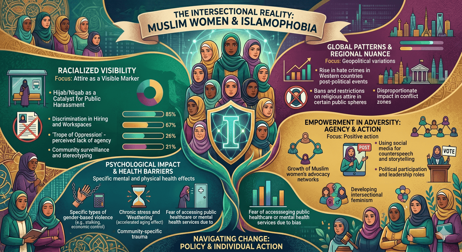 Islamophobia Targeting Women diagram