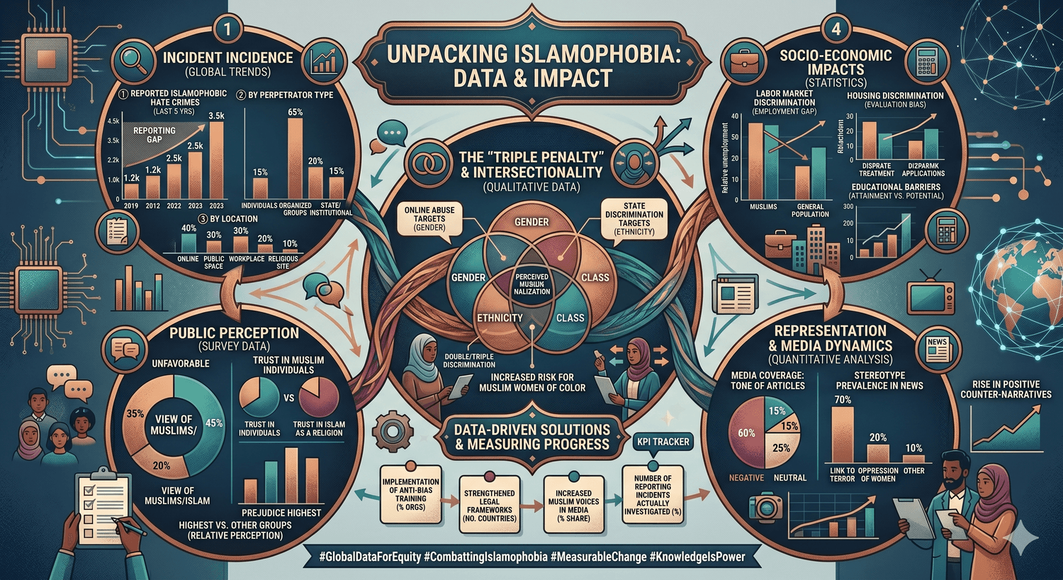 How to Challenge Islamophobia diagram