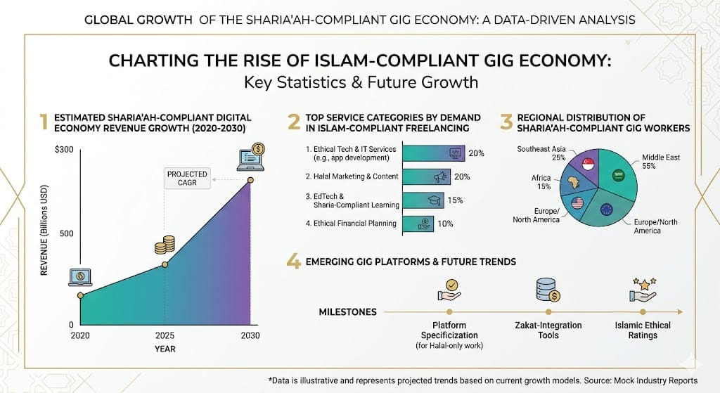 Islam and the Gig Economy Infographic