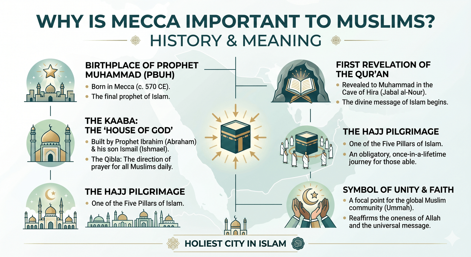 Why Is Mecca Important Infographic