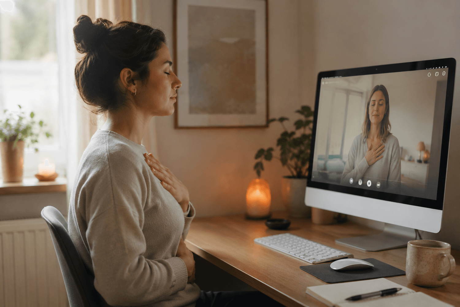 Live-Integrationssession von zu Hause