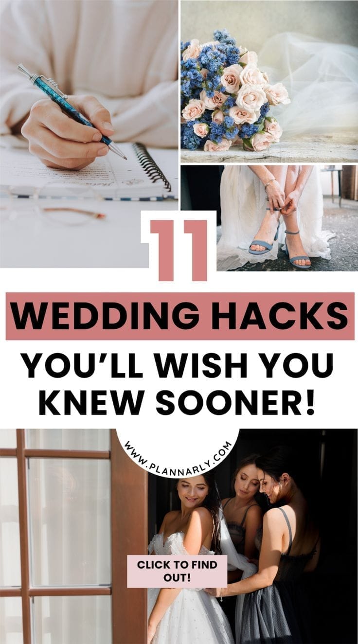 11 Wedding Hacks Pin