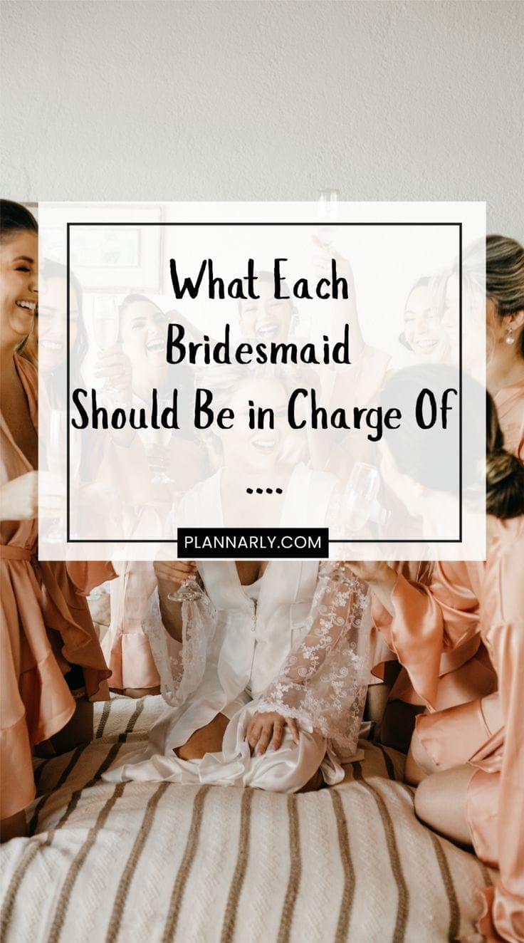 Wedding Day Jobs for Bridesmaids