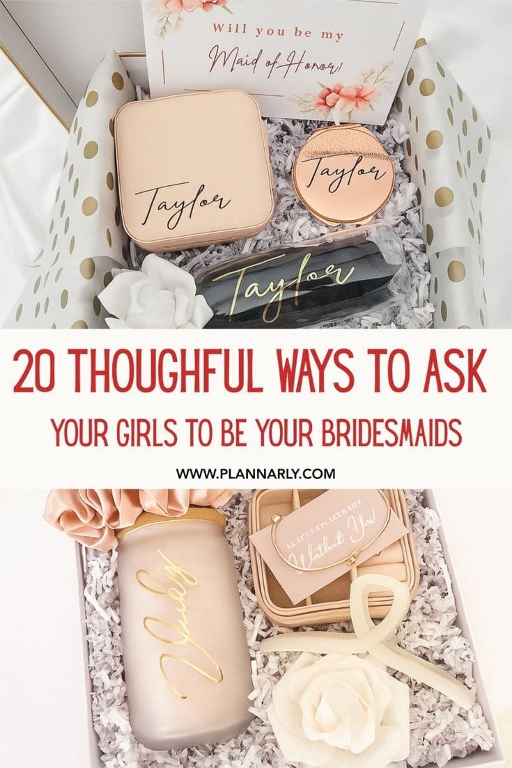 Cute Ways to Ask Bridesmaids That Don’t Break the Bank