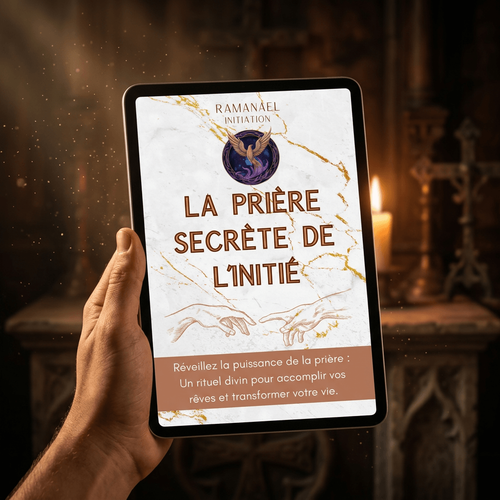 La Prière Secrète de l'Initié - mockup tablette