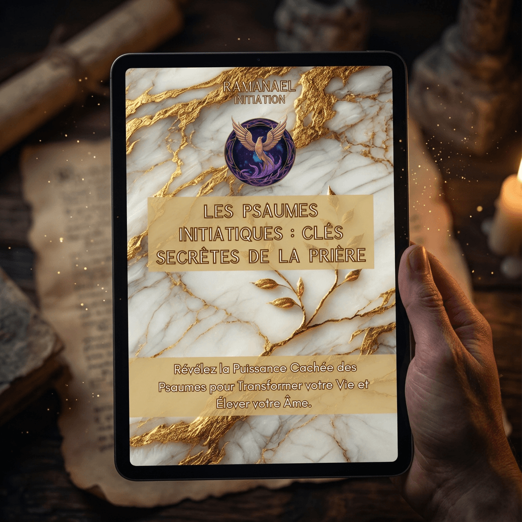 Les Psaumes Initiatiques - mockup tablette