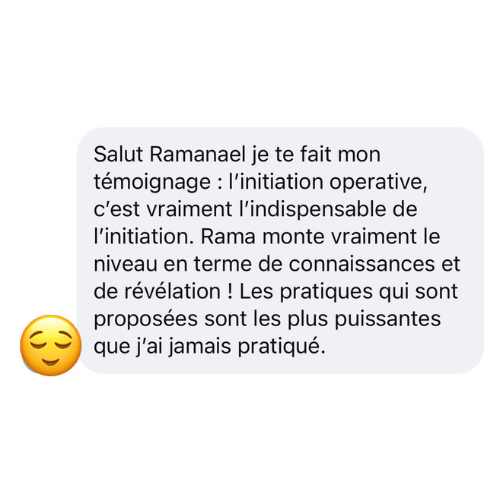 Témoignage initié