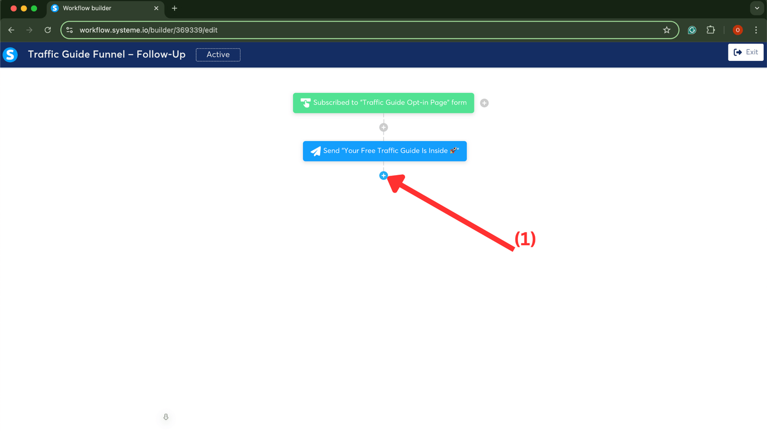 Add an email follow-up 2