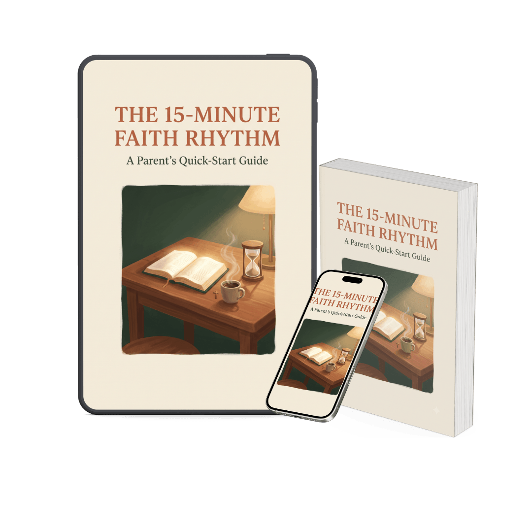The 15-Minute Faith Rhythm — A Parent's Quick-Start Guide