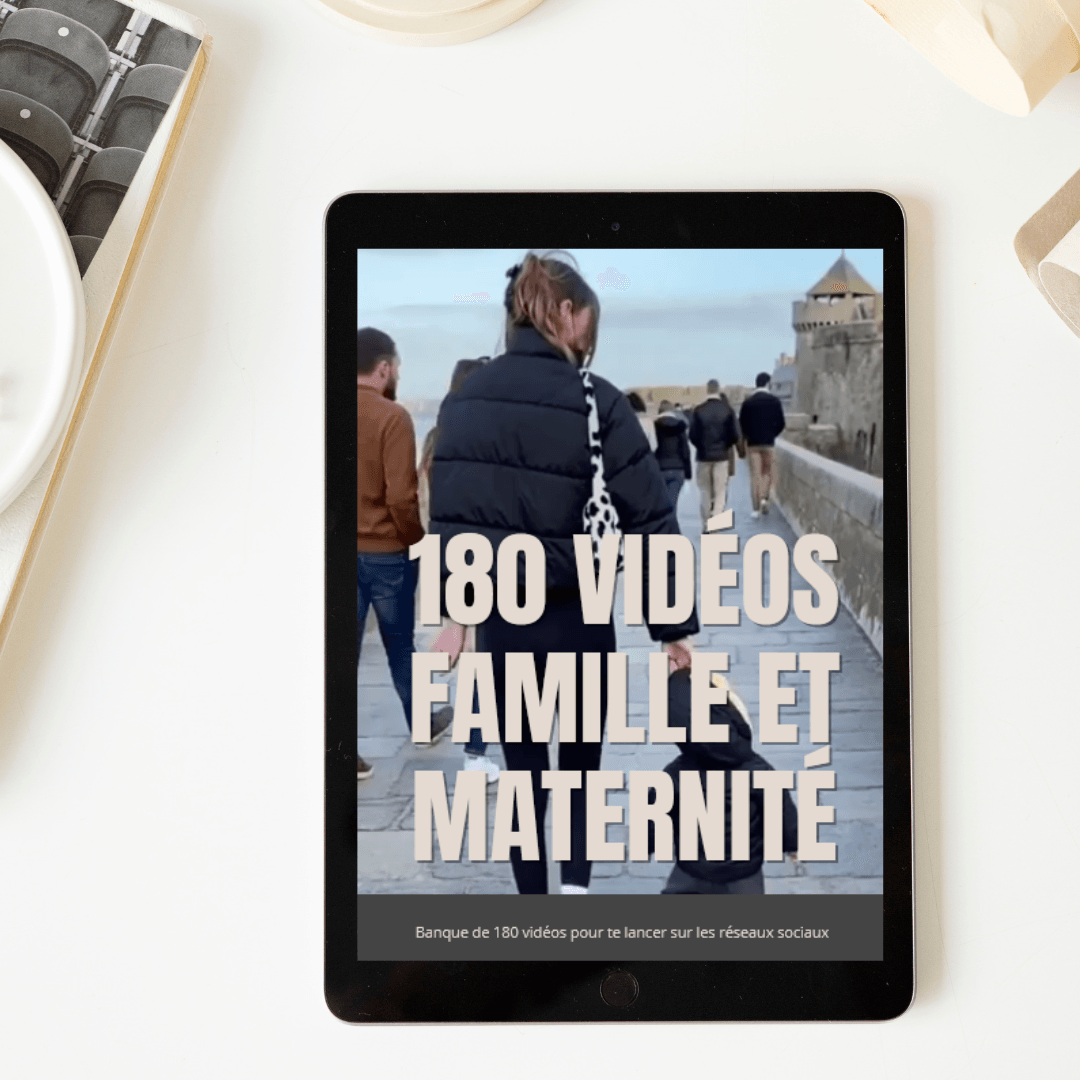  BANQUE DE 180 VIDEOS FAMILLE & MATERNITE