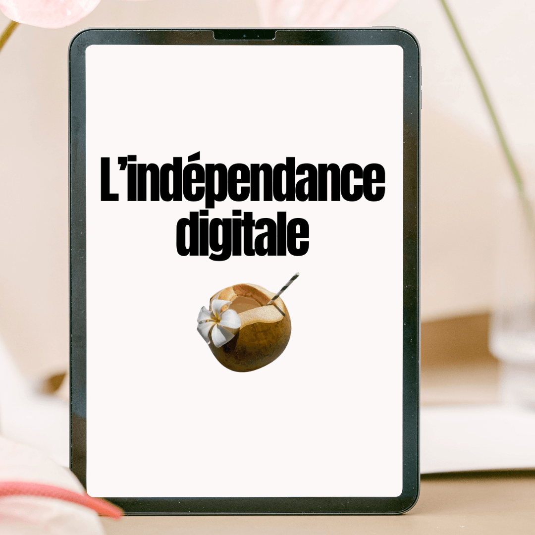 L'INDEPENDANCE DIGITALE + mon accompagnement 