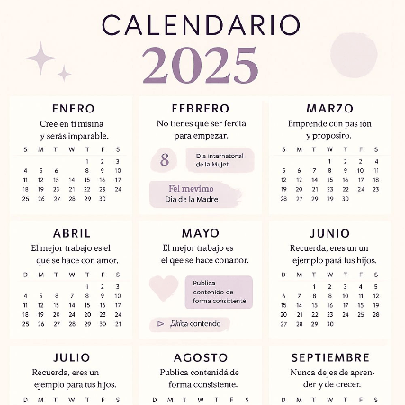 Calendario 2025