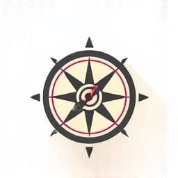 education strategy compass icon