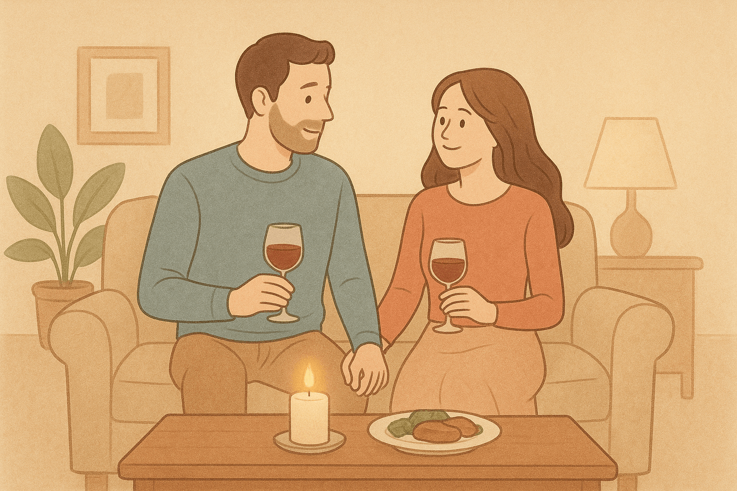 Simple acts of togetherness help keep love alive in long-term relationships.