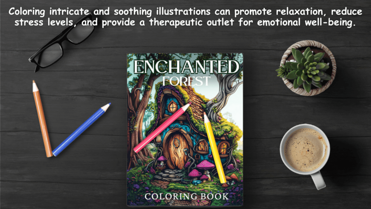 ENCHANTED FOREST PDF COWNLOAD COLORING BOOK