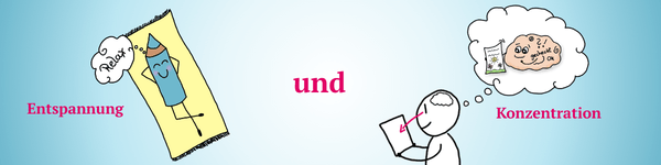 Besser kpnzentrieren und entspannen durch das Kritzeln von Doodels nebenbei aber auch von Sketchnotes.