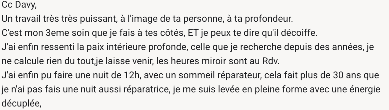Avis client