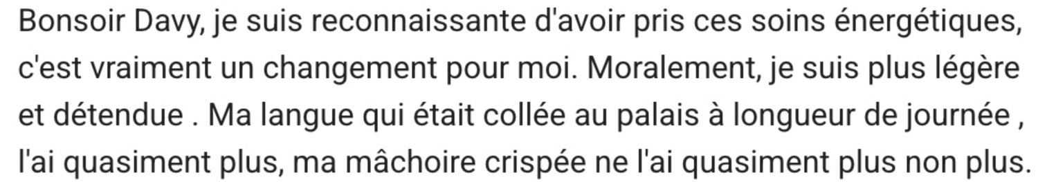 Avis client