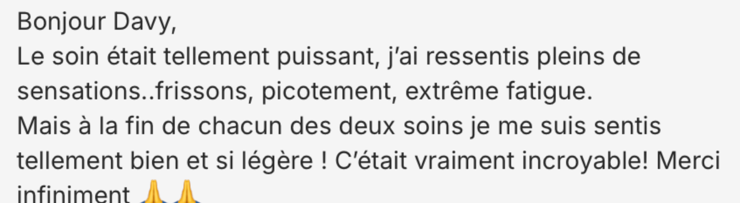 Avis client