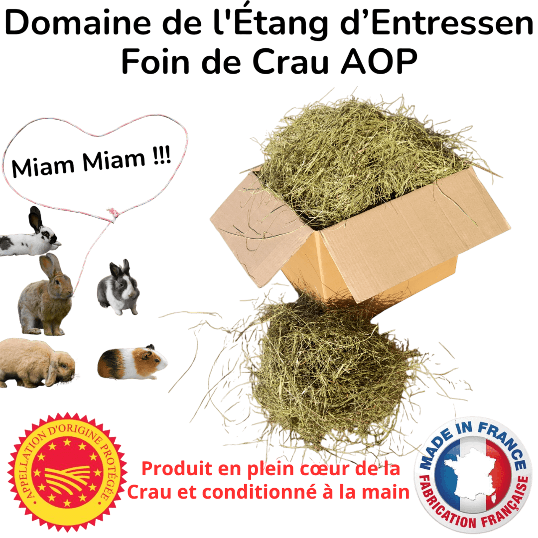 Foin de Crau 3kg lapin