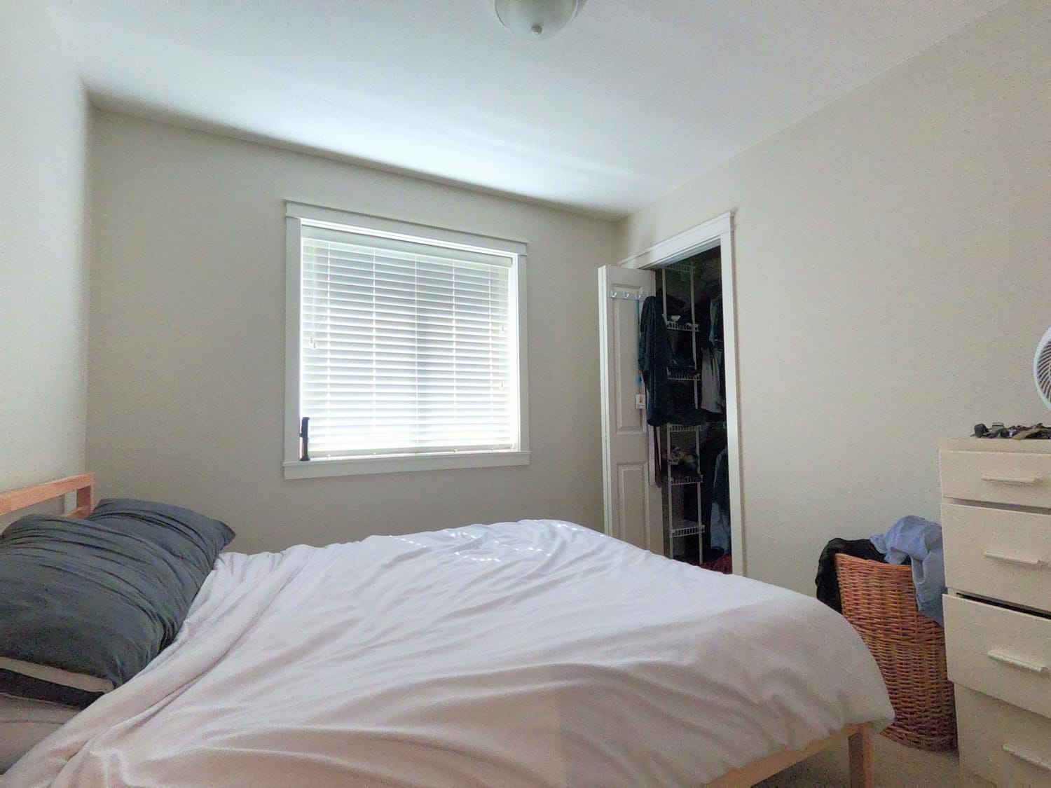 Coach house bedroom, South Surrey