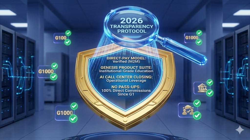 An analytical 3D review of Exitus Elite legitimacy and the G2000 Zenith wealth-tech suite.