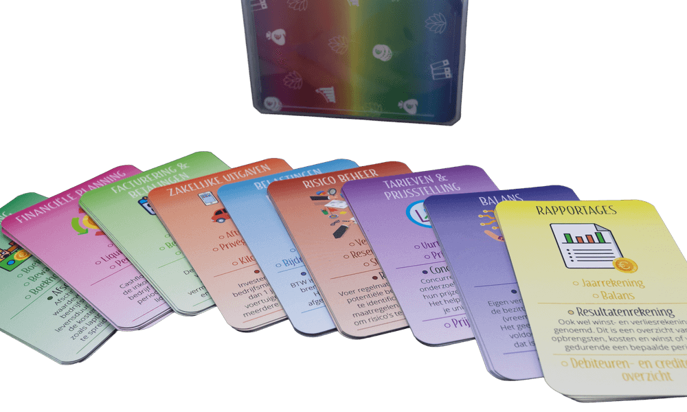 Koop het 'Financiële Fun Kwartet' nu!