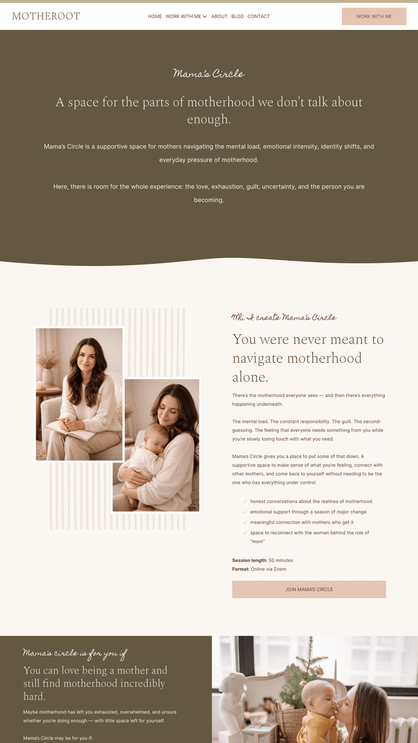 Motheroot Systeme.io Website Template 08