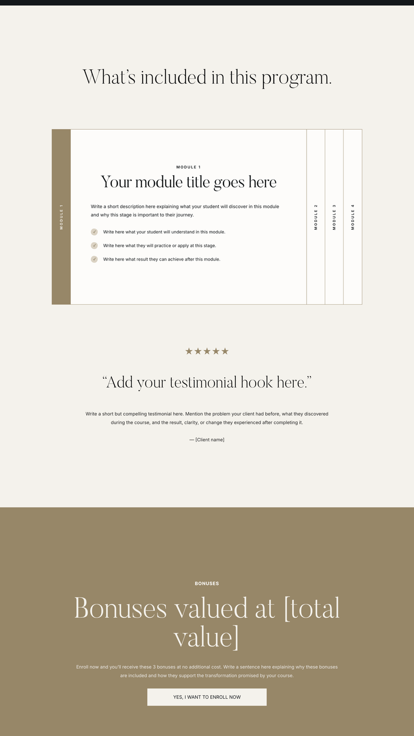 Universal Sales Page Funnel 03