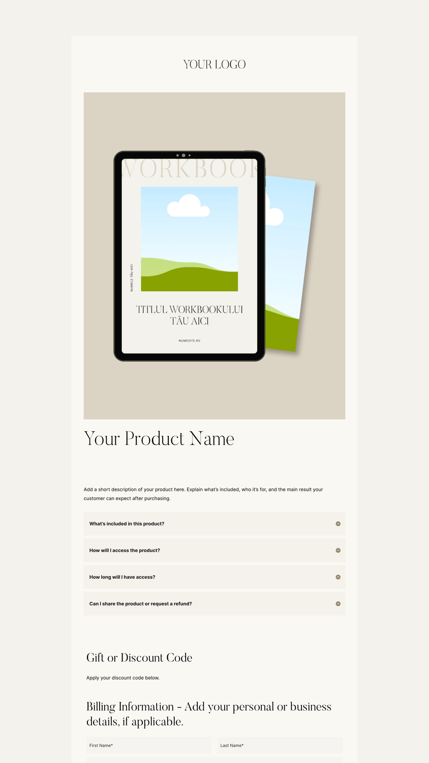 Universal Sales Page Funnel 13