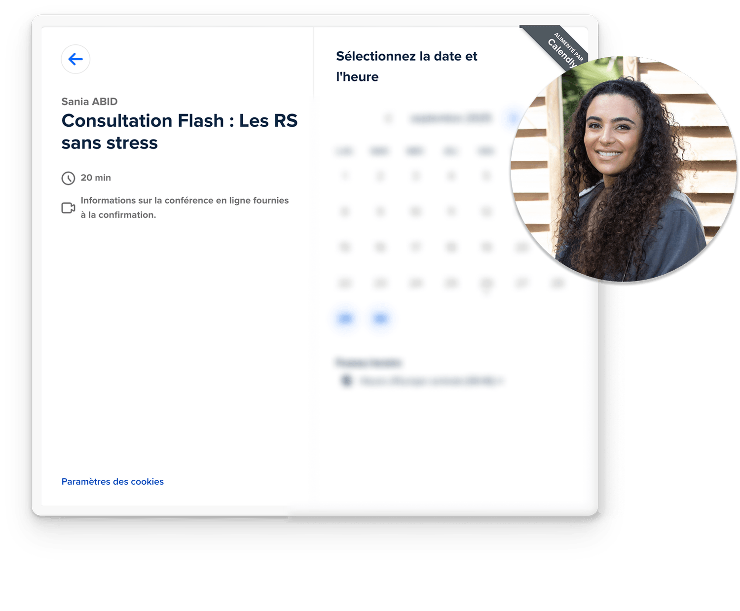 Calendrier Sania