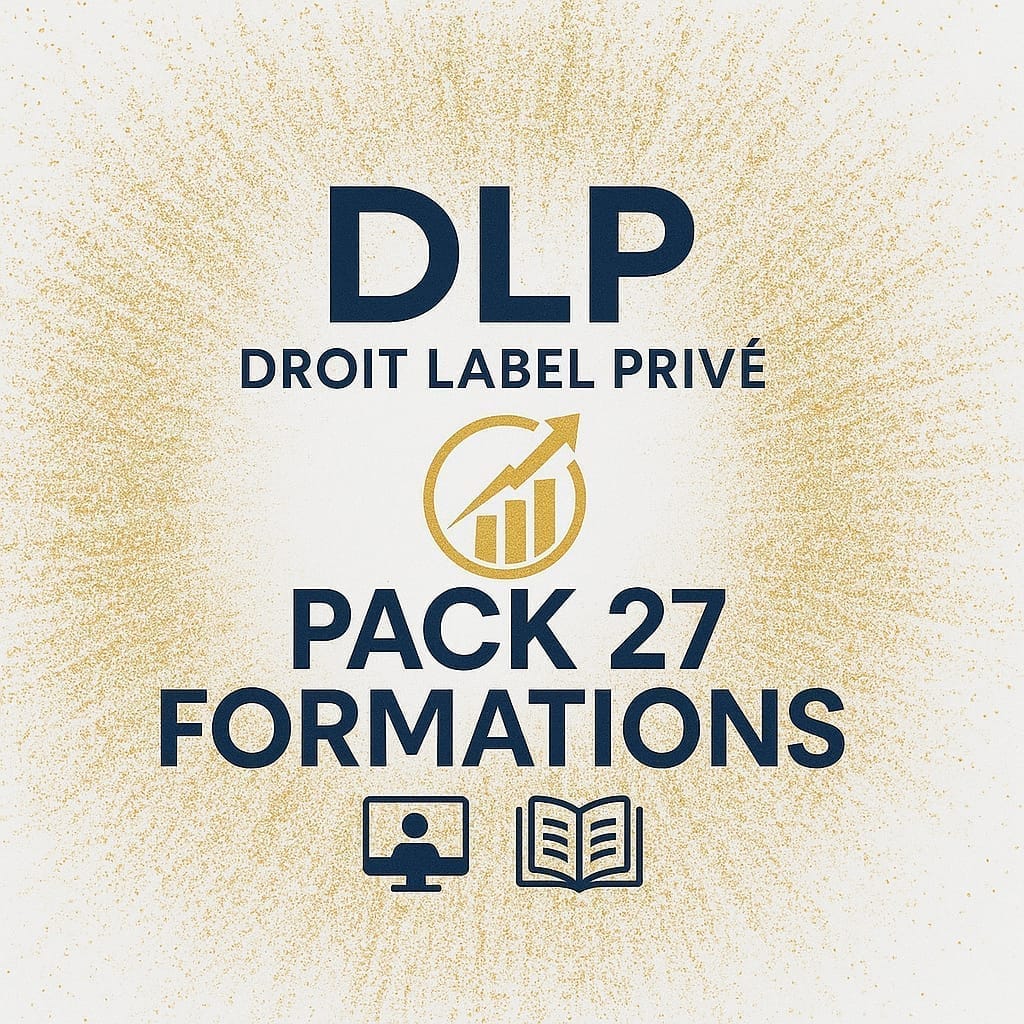 Pack 27 Formations + droits de revente💣!