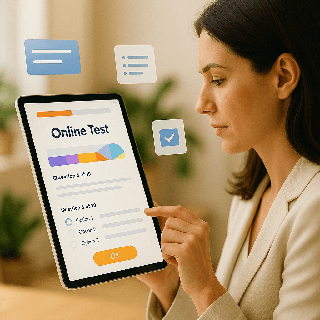 Wypełnianie testu Start-Partner Navigator