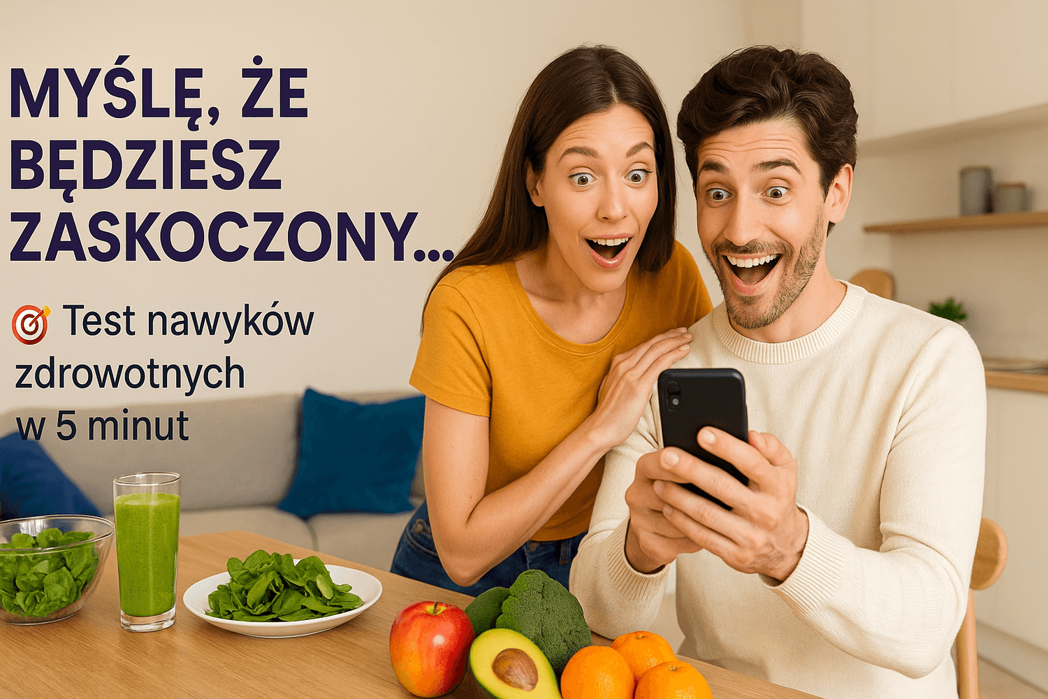 Test nawyków zdrowotnych - sprawdź swoje w 5 minut