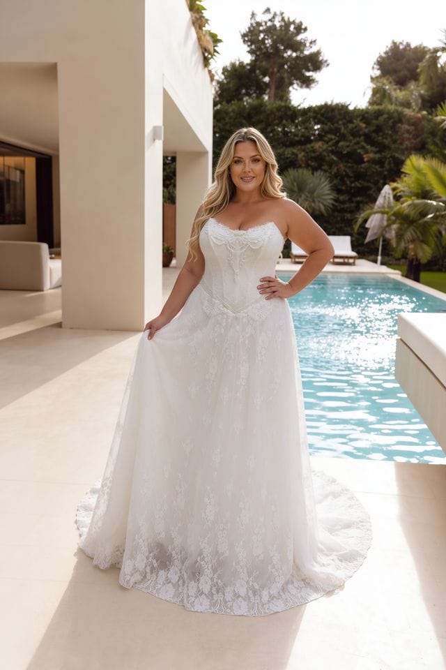 robe de mariée grande taille nantes