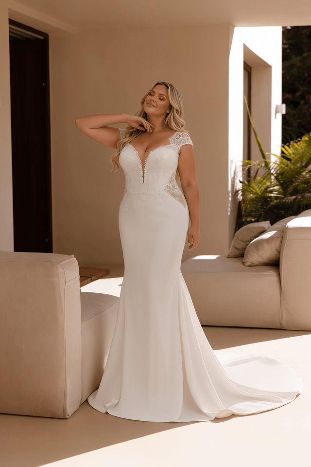 robe de mariée grande taille 48 nantes