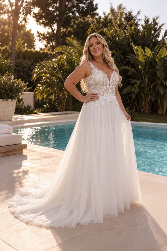 robe de mariée grande taille 52 nantes